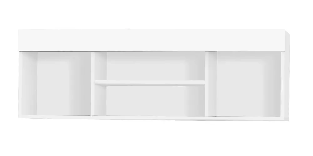 Plaukts Cezar 27 · Balts · 120 × 40 × 25 cm