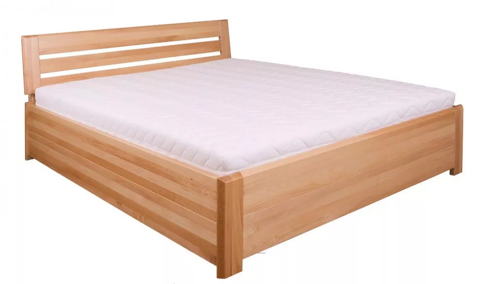 Gulta LK 196 BOX ar stelāžu Guļamvietas platums: 160 cm, Guļamvietas garums: 200 cm, stelāžas tips: metāla, · Dižskābard