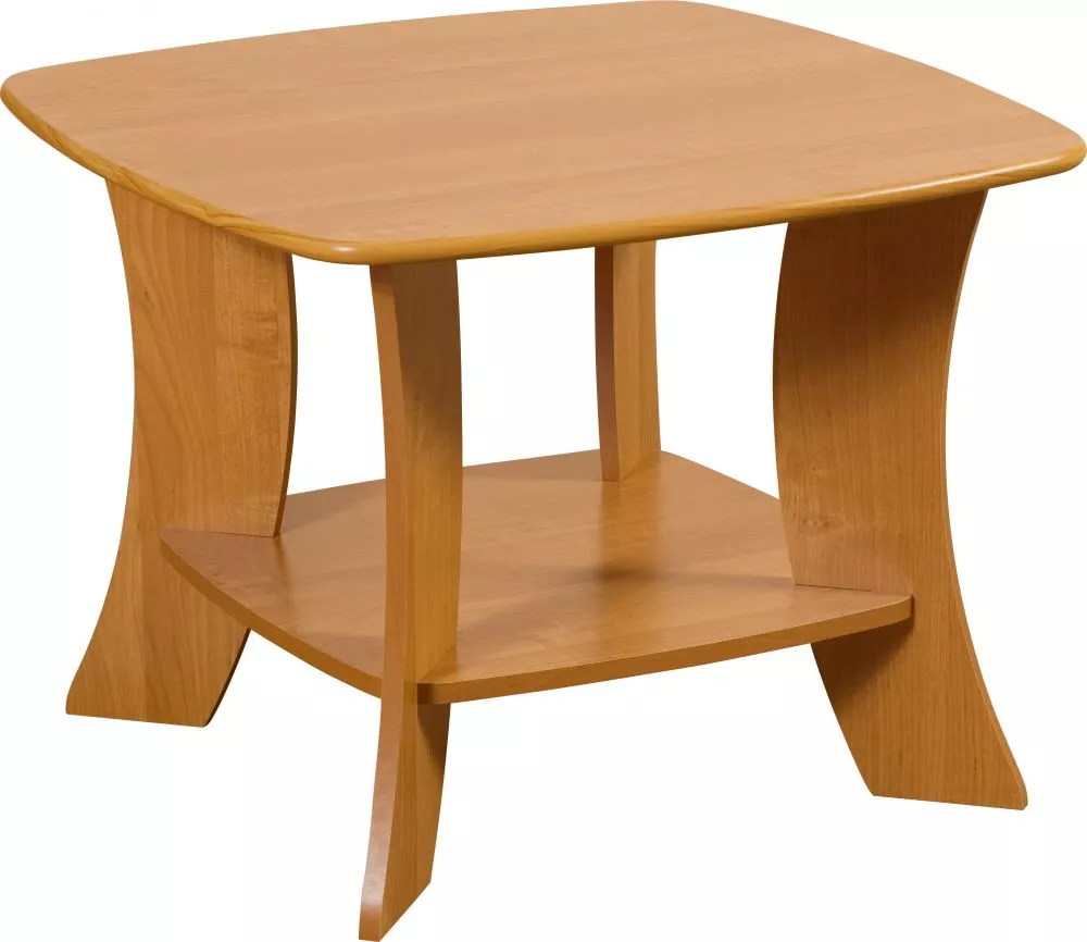 Žurnālgalds Party 6D Galda virsmas biezums: 1.6 cm, · Alksnis · 71 × 71 × 53 cm