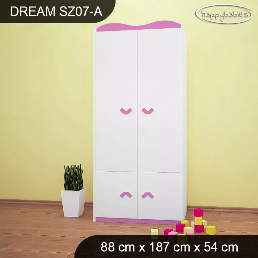 Bērnu skapis Dream SZ07-A · 88 × 54 × 187 cm