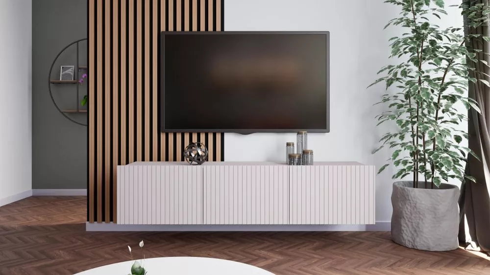 TV tumba Kolder RTV · Bēšs · 150 × 42.6 × 37.5 cm