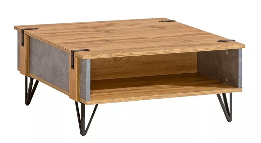Žurnālgalds Lofter LO12 Korpusa krāsa: ozols votāns, · 80 × 80 × 37 cm