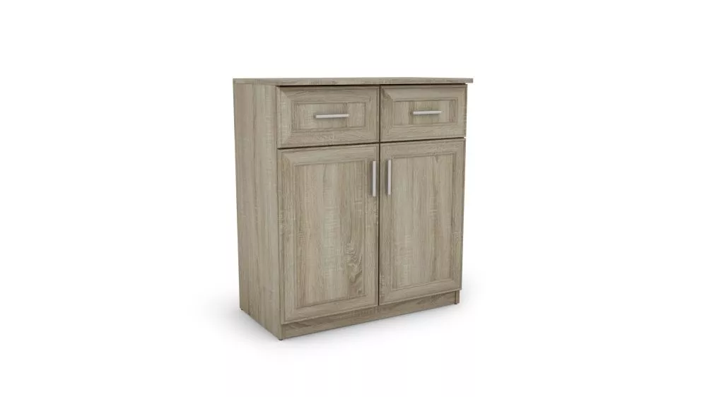 Kumode K 80D · Ozols sonoma · 80 × 45 × 92 cm