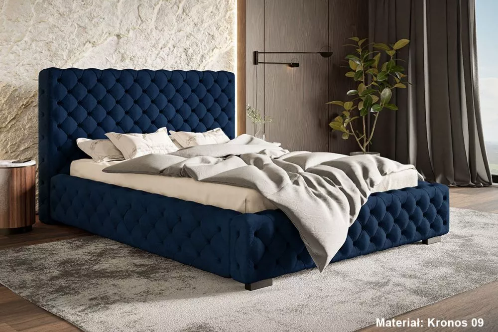 Gulta Bed 15 Premium standard ar stelāžu Guļamvietas platums: 180 cm, Guļamvietas garums: 200 cm, stelāžas tips: metāla,