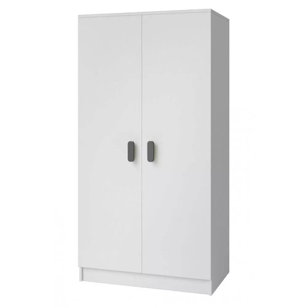Bērnu skapis Smyk White 6 · 80 × 50 × 193 cm