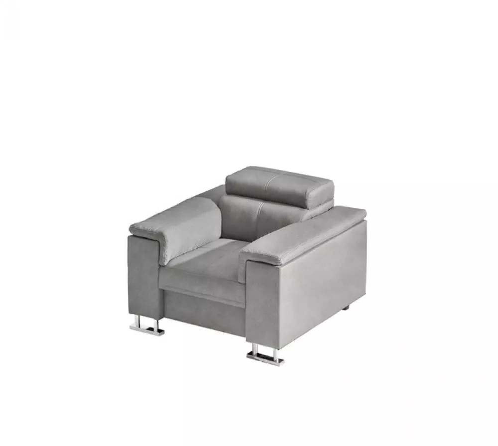 Mīksts krēsls Boston 1S Relax standard Sēdvietas dziļums: 54 cm, · Tumši pelēks · 106 × 98 × 81 cm