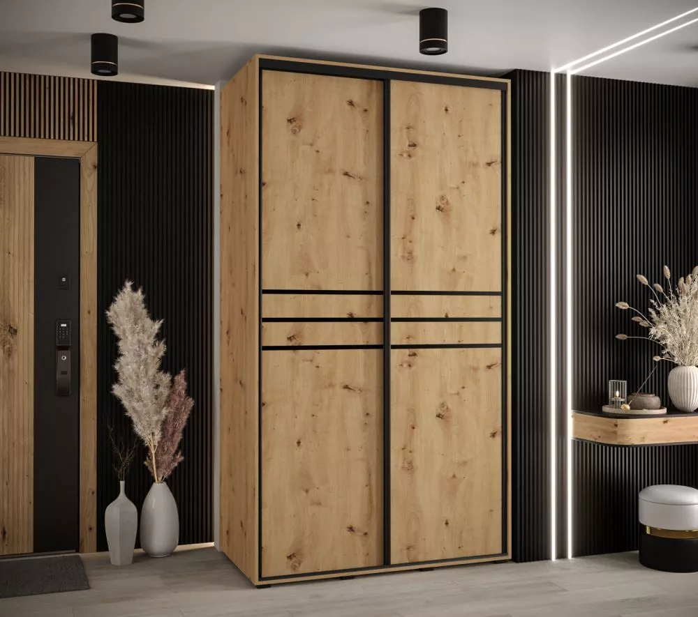 Skapis Cannes 10 · Ozols artisan · 140 × 60 × 205.2 cm