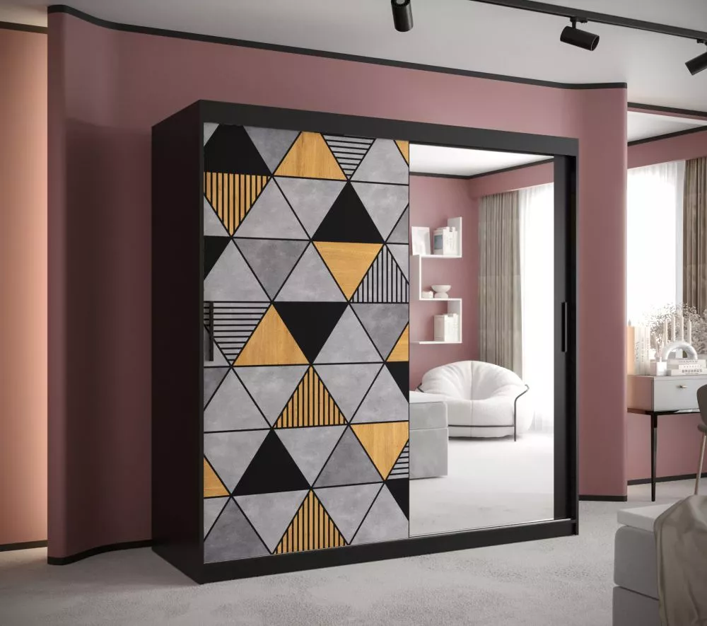 Skapis Praga Modern 2 · 180 × 62 × 200 cm