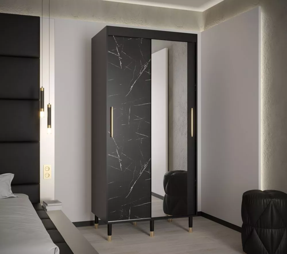 Skapis Calipso Marmur 2 · 100 × 62 × 208 cm