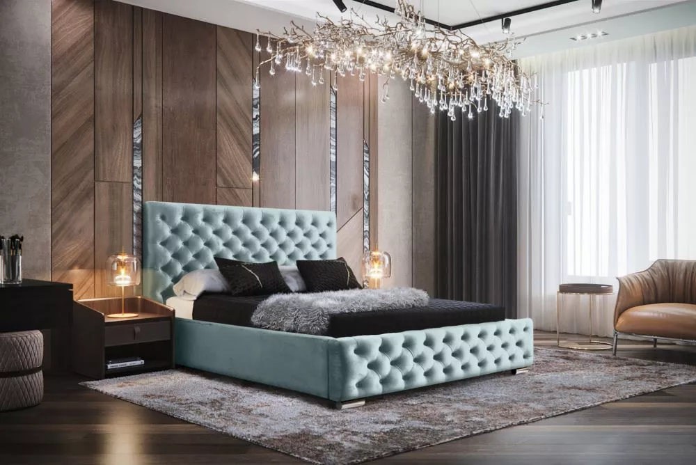 Gulta Chester 2 Standard ar stelāžu Guļamvietas platums: 140 cm, Guļamvietas garums: 200 cm, stelāžas tips: koka, · Gaiš