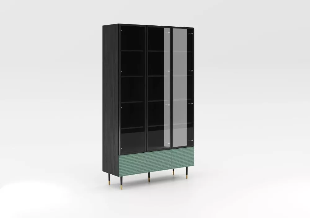 Sekcija Imperial I09 Korpusa krāsa: tumšais osis, · 120 × 42 × 206 cm