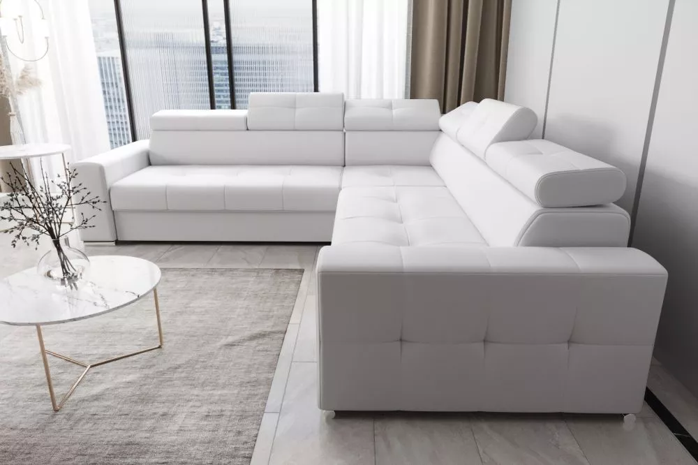 Dīvāns Margo Max standard · Balts · 270 × 270 × 78 cm