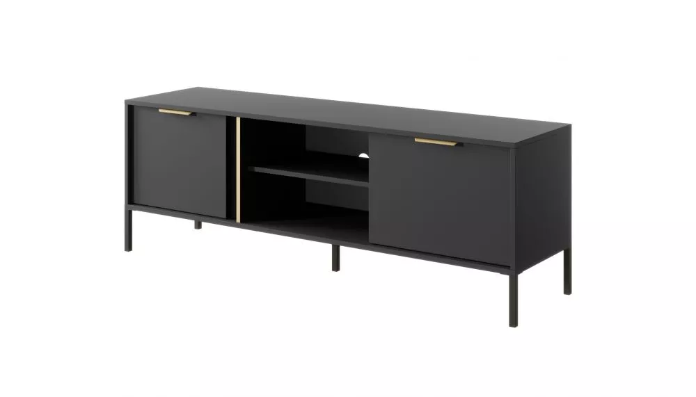 TV tumba Lars G · Antracīts · 153.1 × 39.5 × 53.4 cm