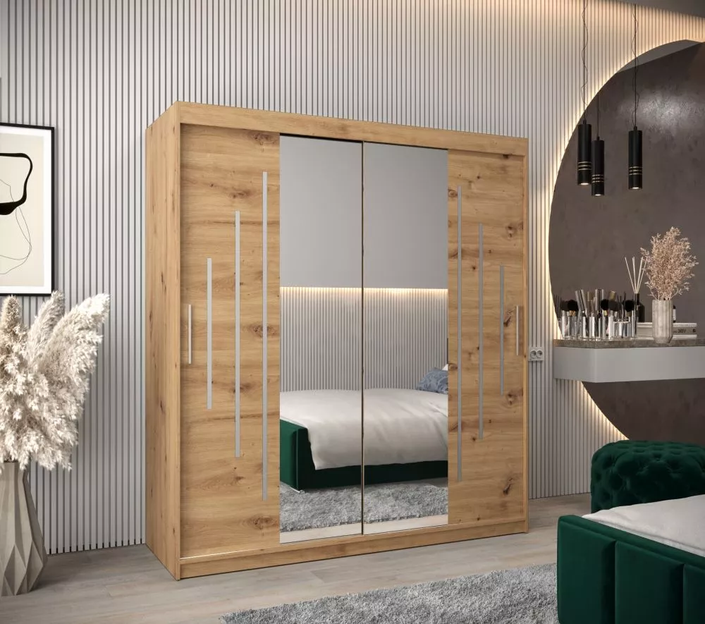 Skapis York 1 · Ozols artisan · 180 × 62 × 200 cm