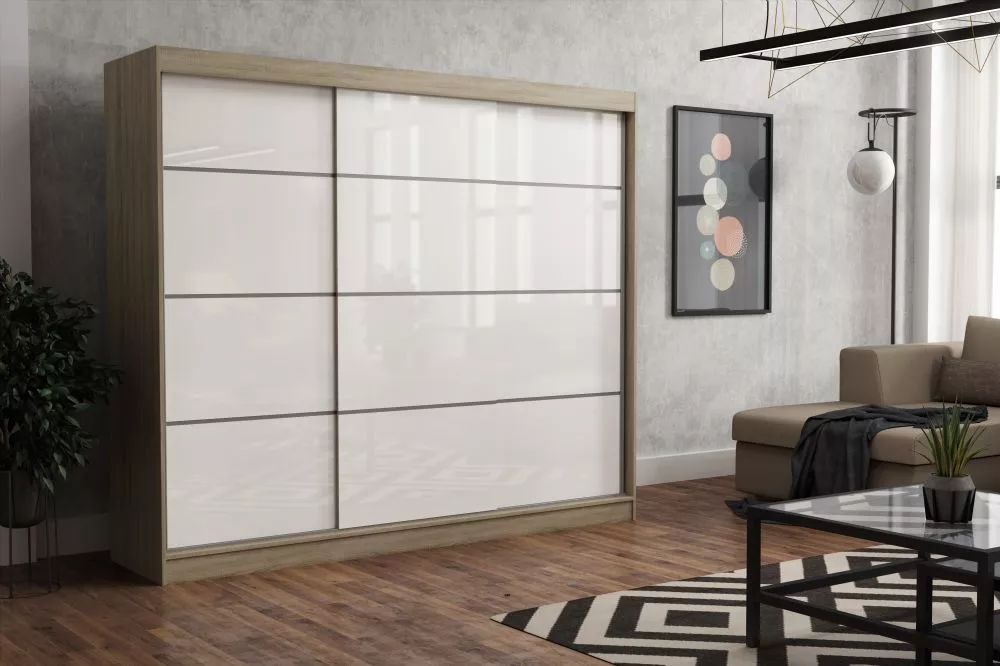 Skapis July Lacobel · 250 × 60 × 215 cm