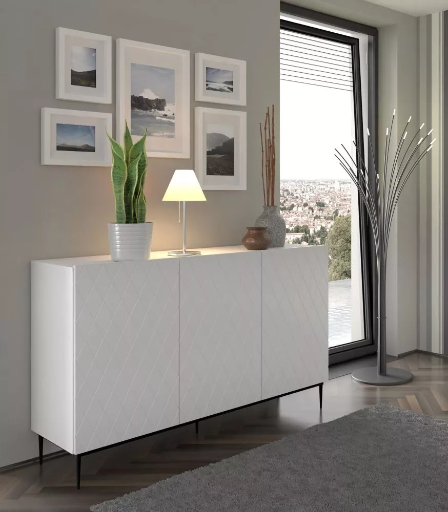Kumode Diuna Black 01 · 145 × 40 × 99 cm