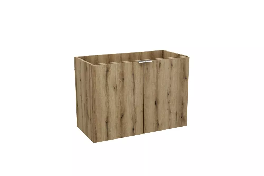 Vannas istabas skapītis Nova Oak 82-2D · Ozols · 80 × 57 × 39 cm