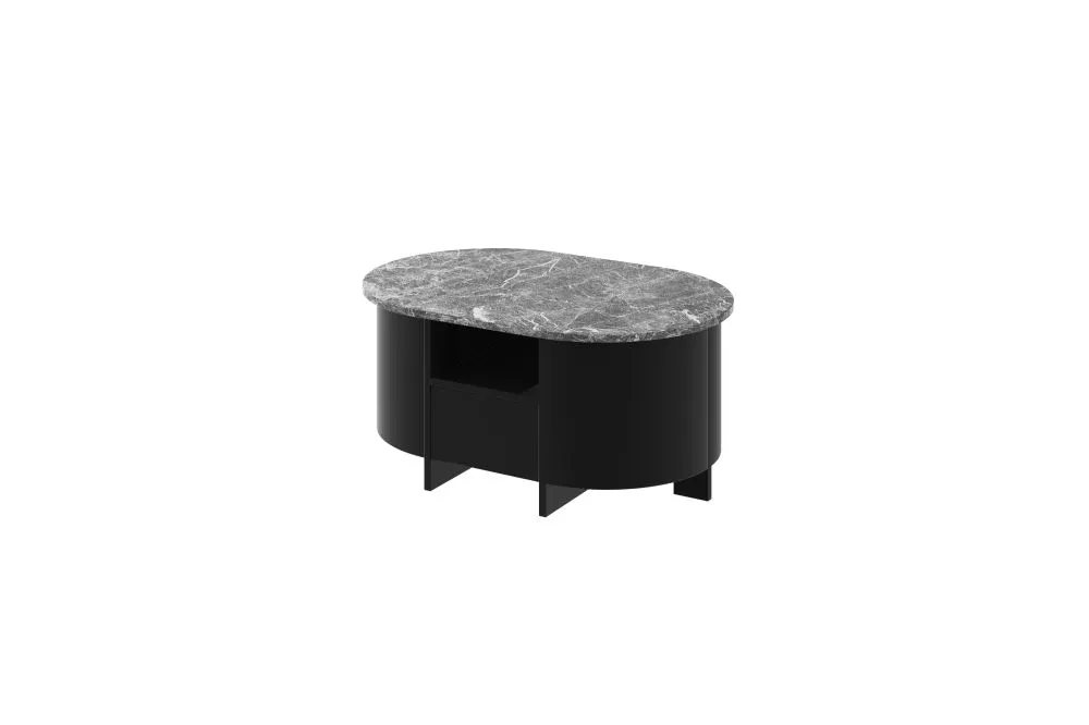 Žurnālgalds Lumia Korpusa krāsa: tumšais marmors, · 100 × 68 × 44 cm
