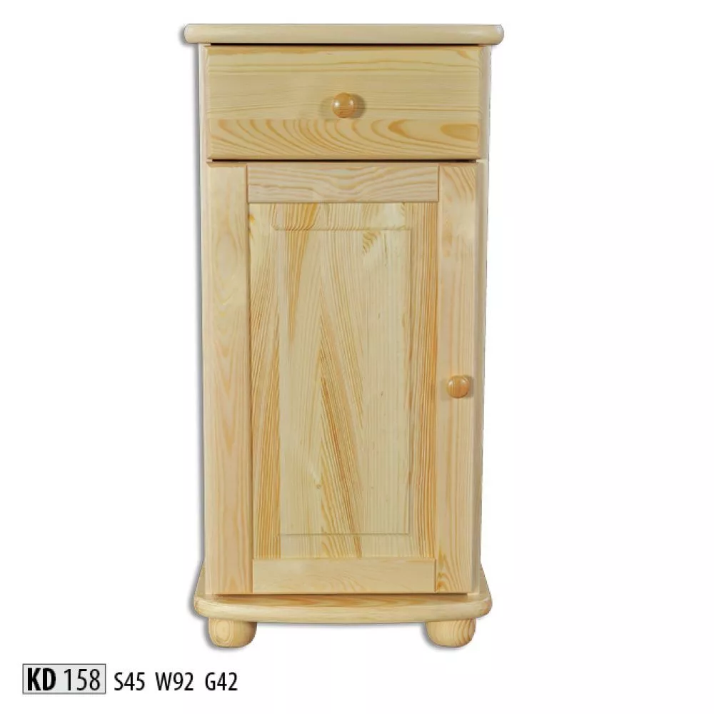 Kumode KD 158 · Priede · 45 × 42 × 92 cm