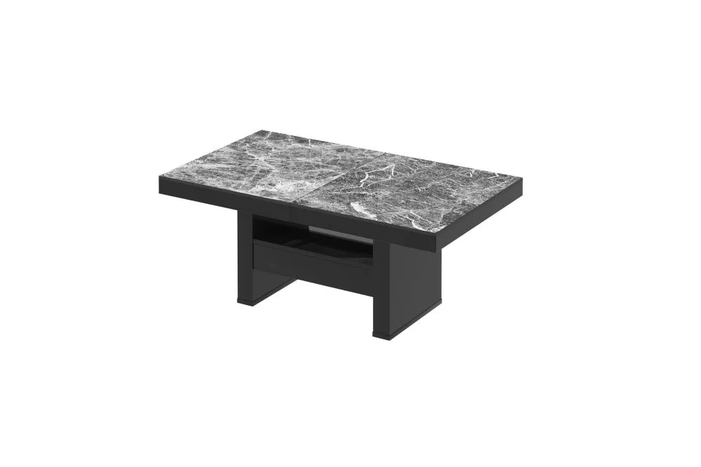 Žurnālgalds Aversa Lux Korpusa krāsa: melns, · 120 × 75 × 55.5 cm