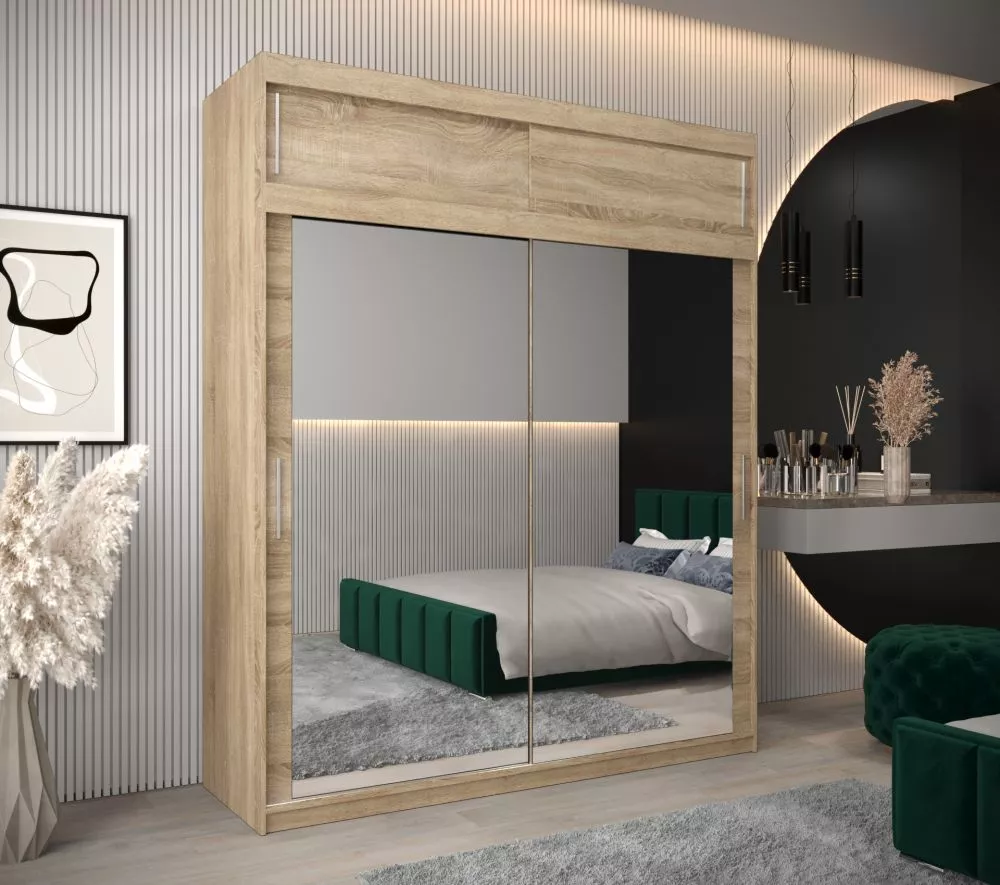 Skapis Tokyo 3 Plus · Sonoma · 200 × 62 × 240 cm