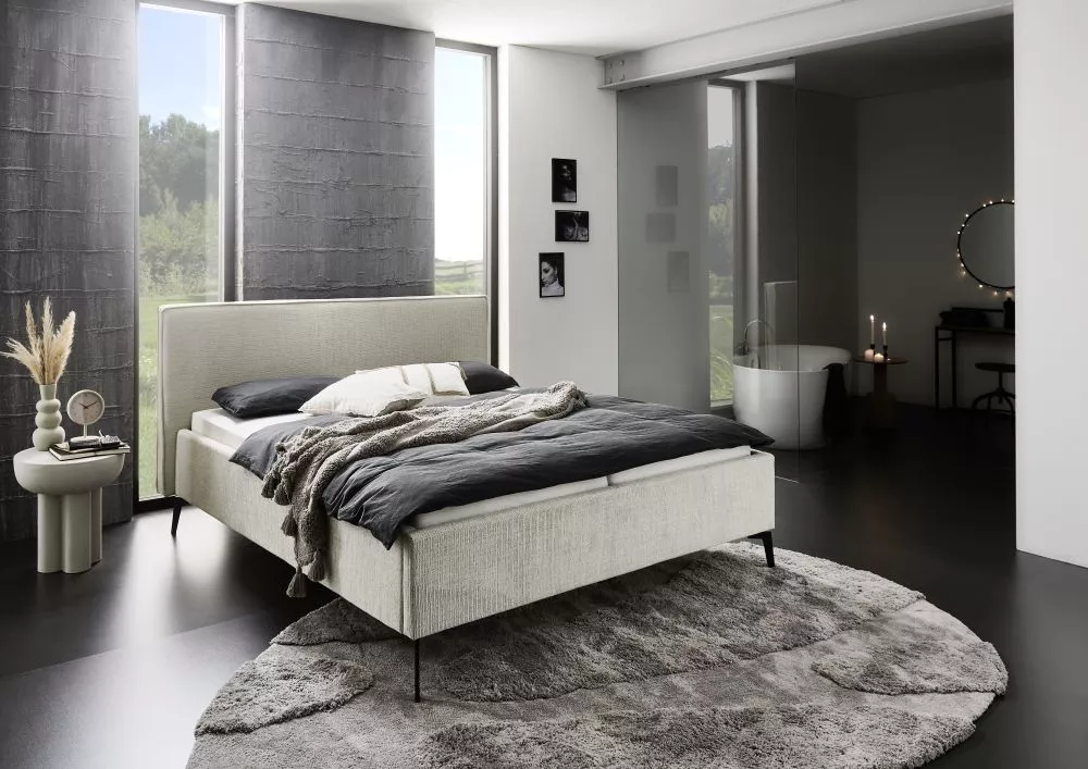 Gulta Riva Premium Standard ar stelāžu Guļamvietas platums: 160 cm, Guļamvietas garums: 200 cm, stelāžas tips: koka, · K