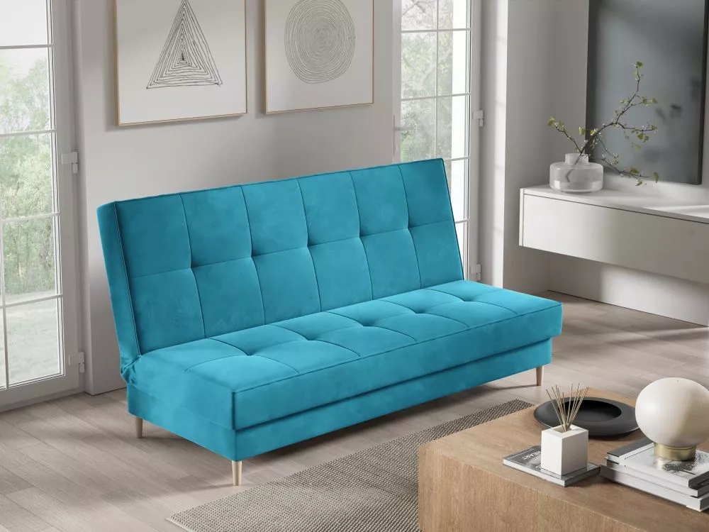 Dīvāns Sofa Bed 181 standard · Gaiši zils · 90 × 200 × 93 cm