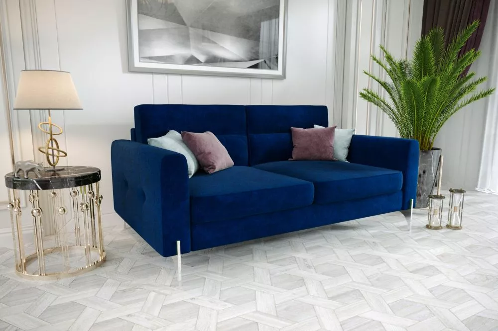 Dīvāns Arte 5 Sofa Standard · Tumši zils · 90 × 167 × 95 cm