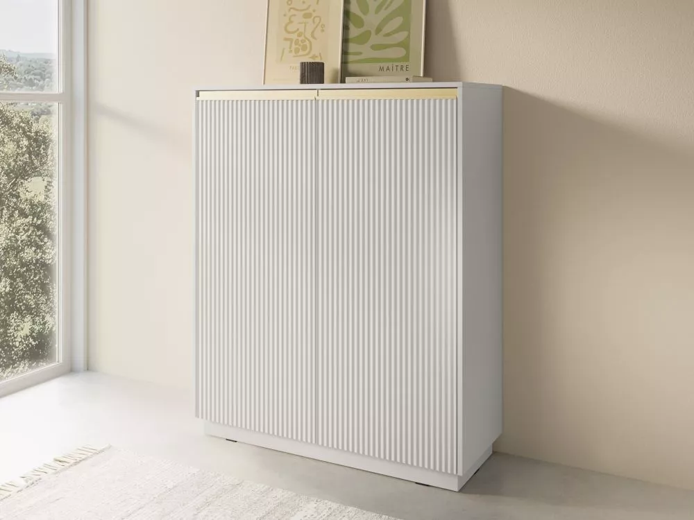 Kumode Royal KW-104 · Balts · 103.5 × 39 × 127 cm