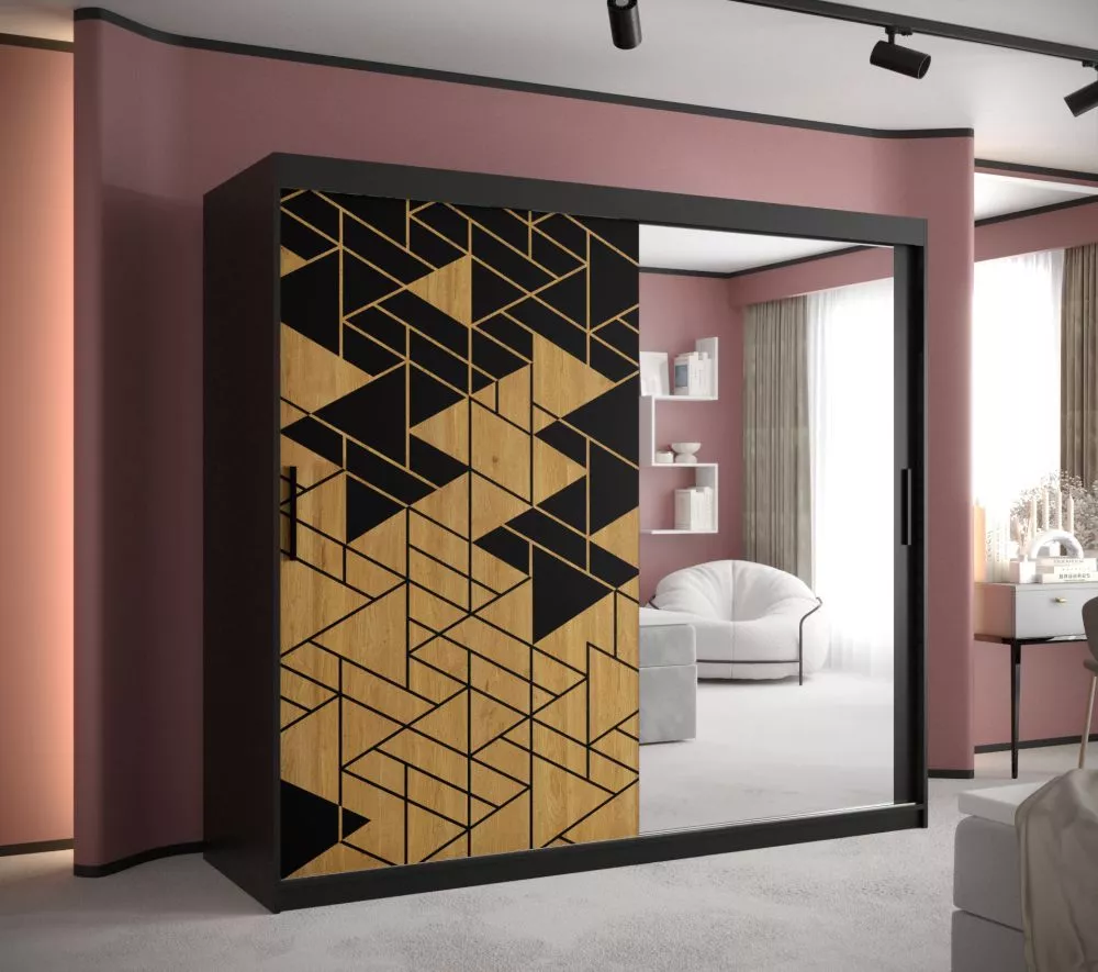 Skapis Santiago Modern 2 · 200 × 62 × 200 cm