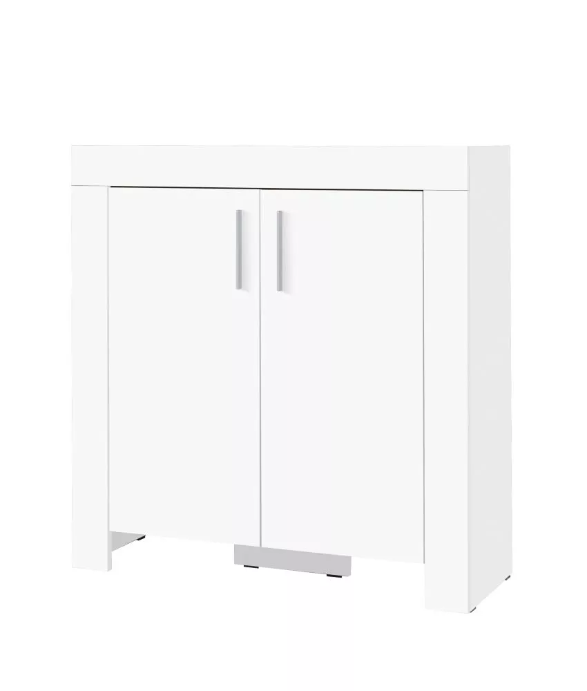 Kumode Cezar 10 · Balts · 100 × 42 × 106 cm