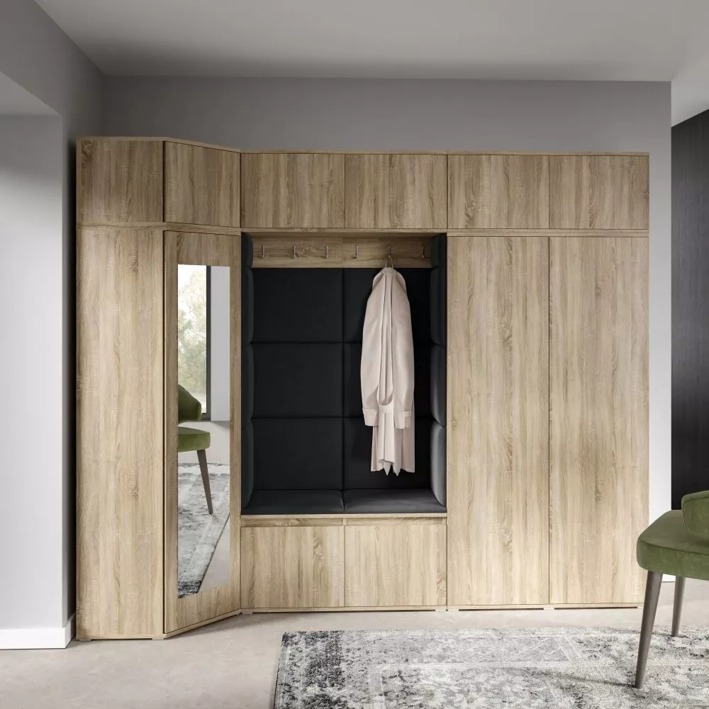 Apavu plaukts Emi 39 Trinity Korpusa krāsa: sonoma, · 260 × 225 × 70 cm