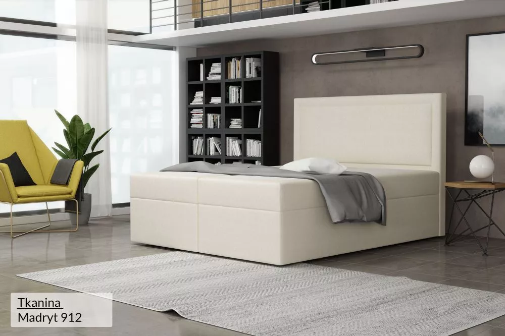 Gulta Musso Eco Premium Standard Guļamvietas platums: 140 cm, Guļamvietas garums: 200 cm, · Krēma · 142 × 210 × 120 cm