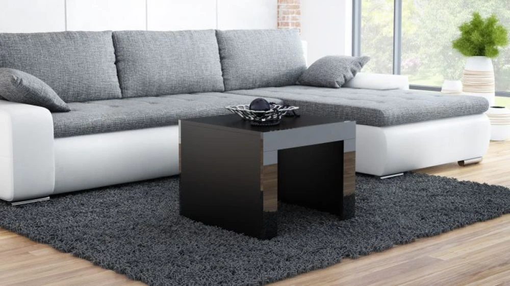 Žurnālgalds Tess 60 Korpusa krāsa: melns, · 60 × 60 × 50 cm