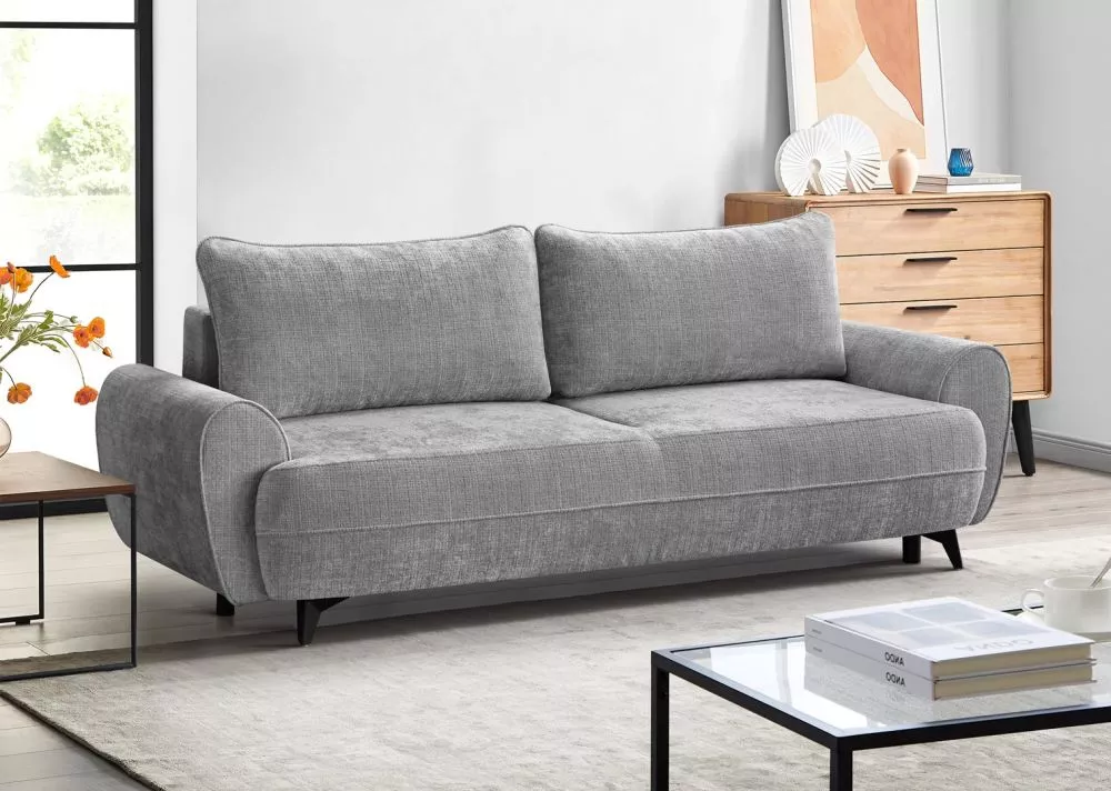 Dīvāns Cremona Sofa Standard · Gaiši pelēks · 107 × 241 × 95 cm
