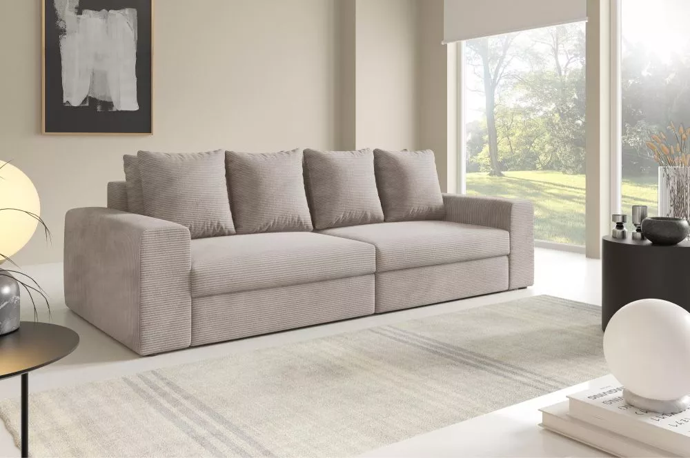 Dīvāns Siena Sofa Standard · Bēšs · 120 × 272 × 76 cm