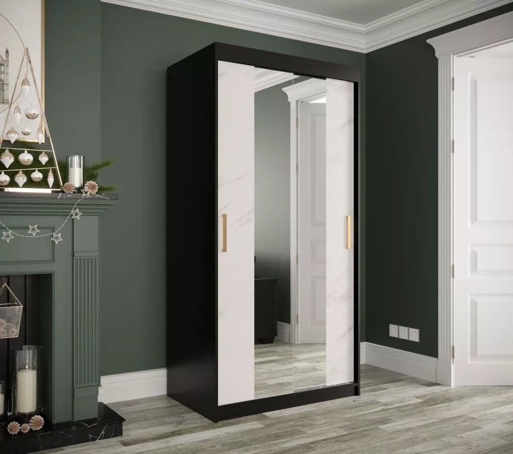 Skapis Marmur T1 · 100 × 62 × 200 cm