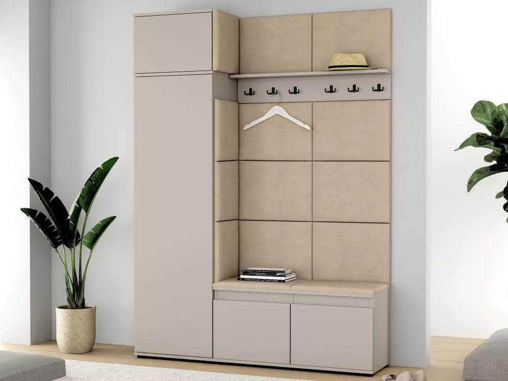 Koridora iekārta Nevada 154 Premium Set · 154 × 37 × 214 cm