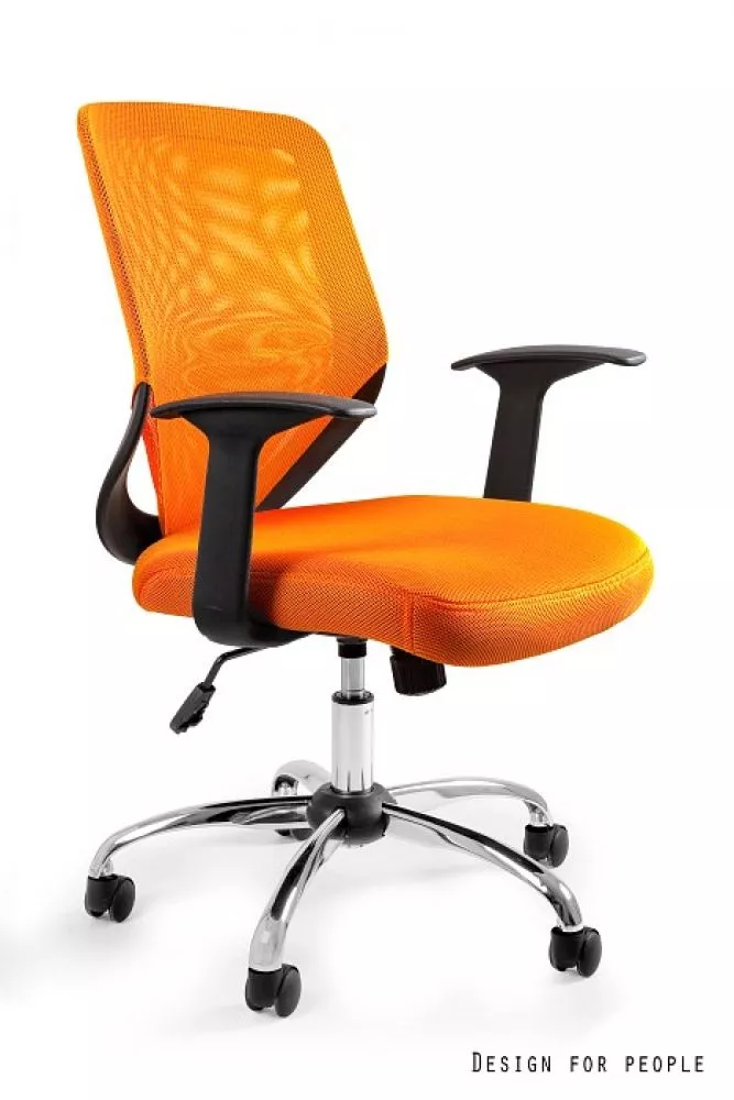 Datorkrēsls Mobi Sēdvietas platums: 49 cm, · Oranžs · 62 × 49 × 92 cm