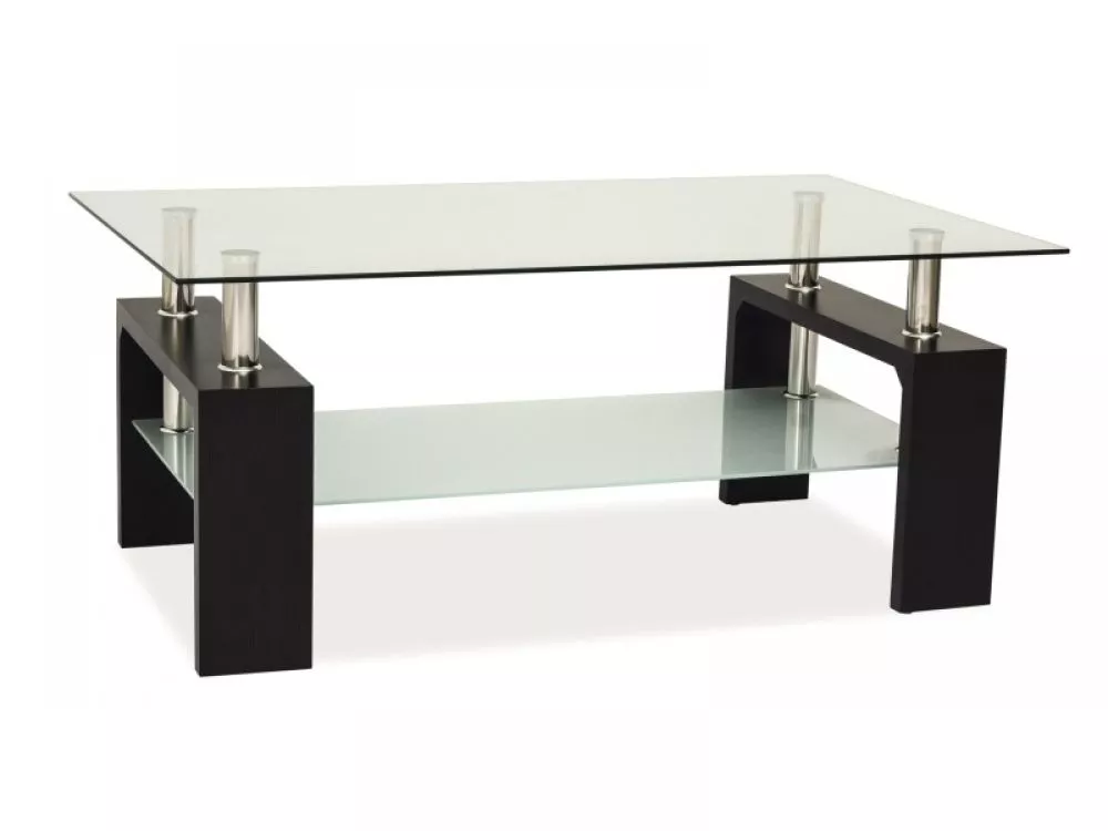 Žurnālgalds Lisa Basic 2 Korpusa krāsa: caurspīdīgs, · 100 × 60 × 55 cm