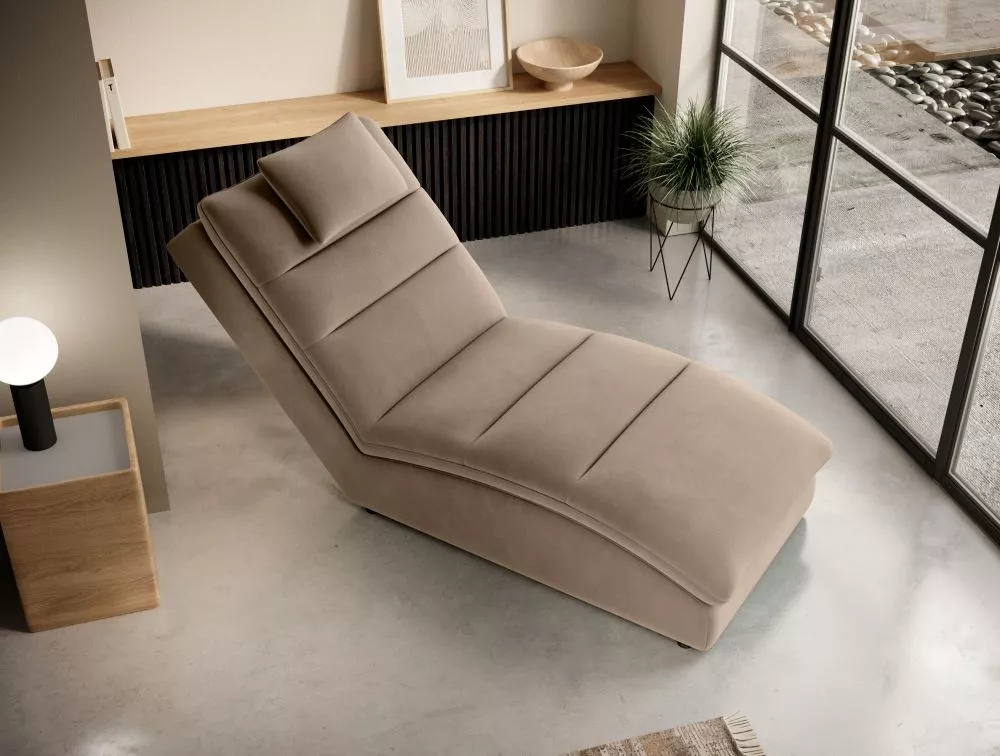 Mīksts krēsls Taco Premium Standard Sēdvietas dziļums: 117 cm, · Gaiši brūns · 85 × 170 × 95 cm