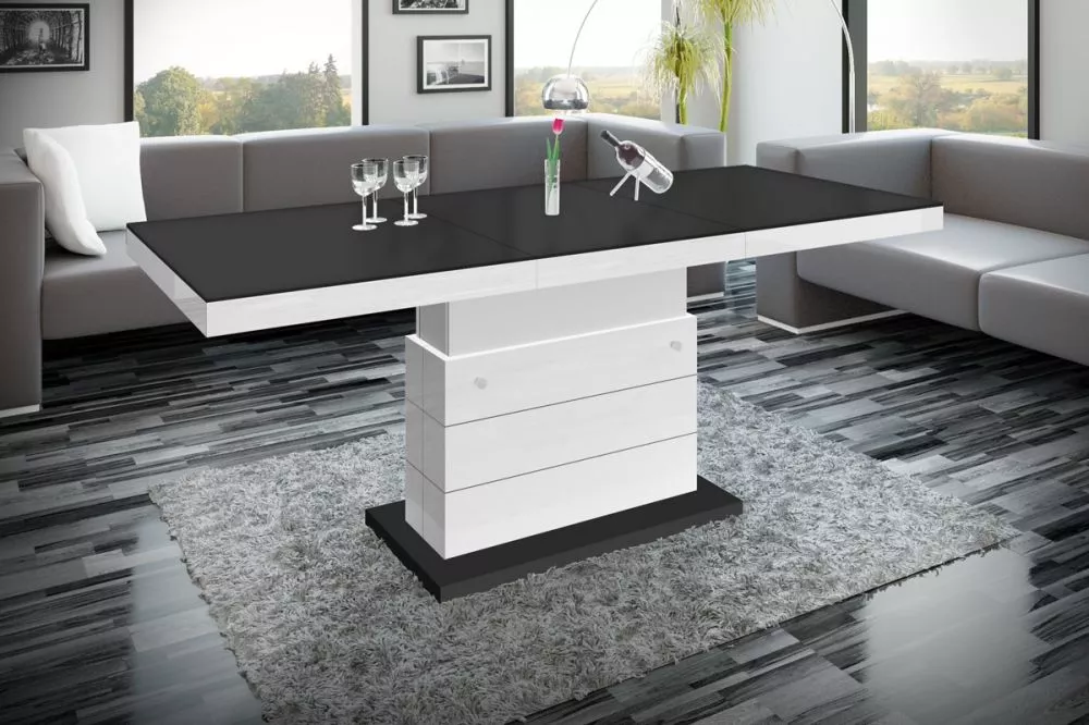 Žurnālgalds Matera Lux Korpusa krāsa: melns, · 120 × 70 × 50 cm