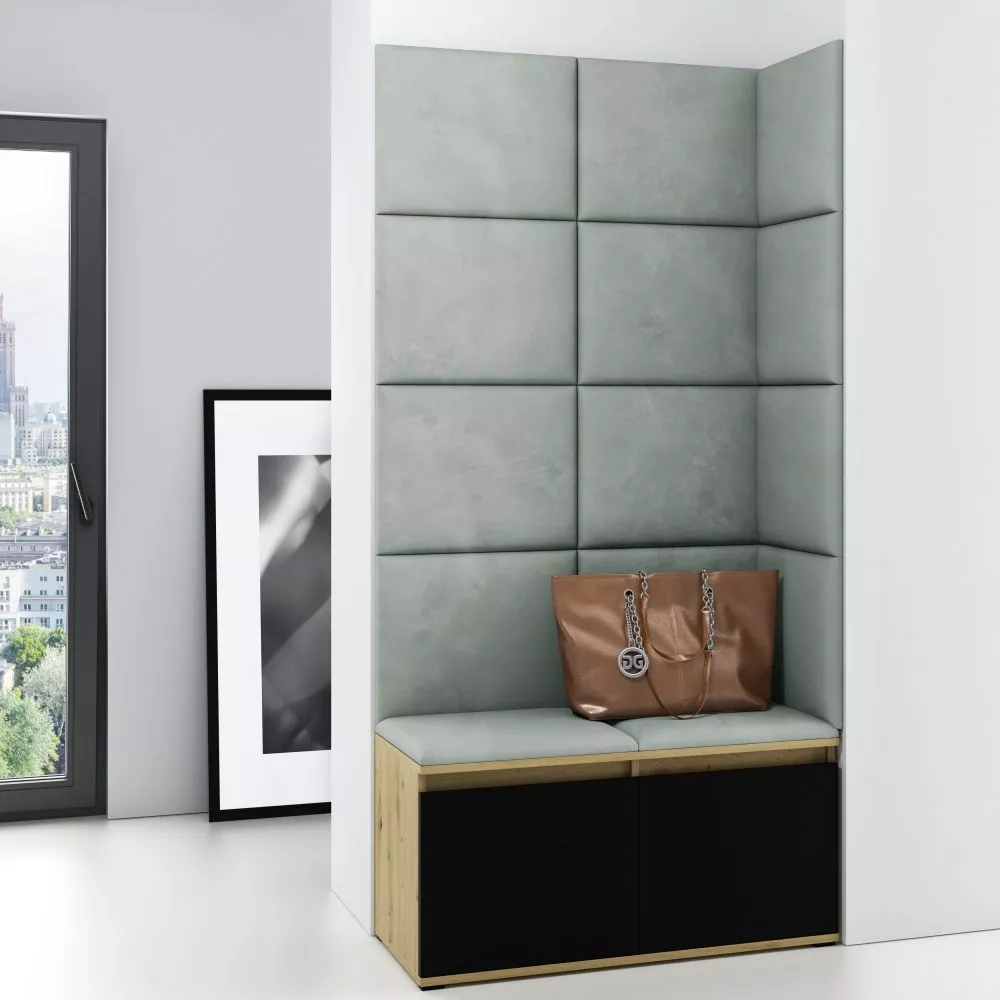 Apavu plaukts Emi 2 Trinity Korpusa krāsa: ozols artisan + melns, · 100 × 170 × 40 cm