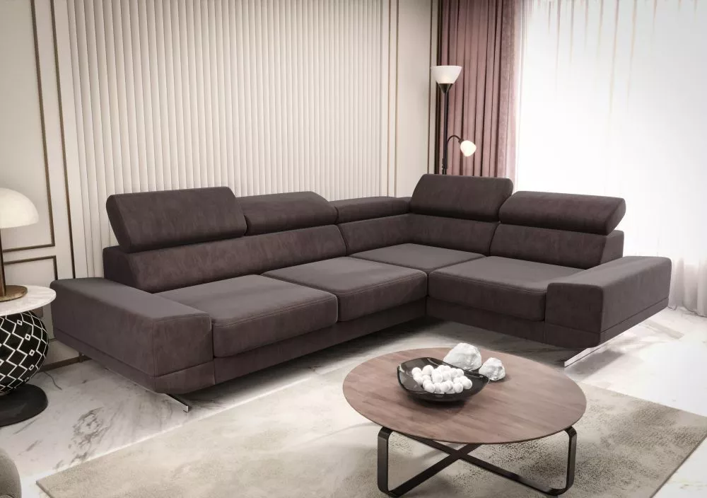 Dīvāns Milano 2 standard · Brūns · 200 × 270 × 78 cm