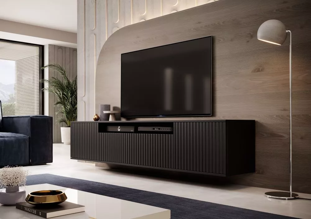 TV tumba Agnes RTV ar LED · 200 × 40 × 42 cm