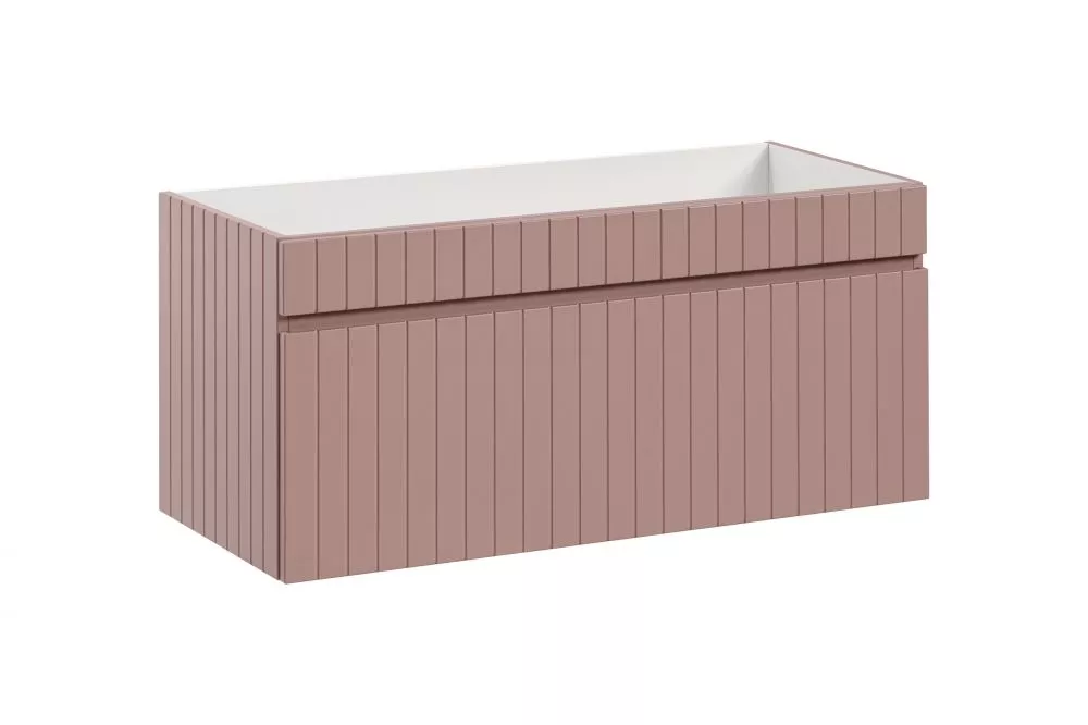 Vannas istabas skapītis Iconic Rose 82-100 · Rozā · 100 × 46 × 45.6 cm