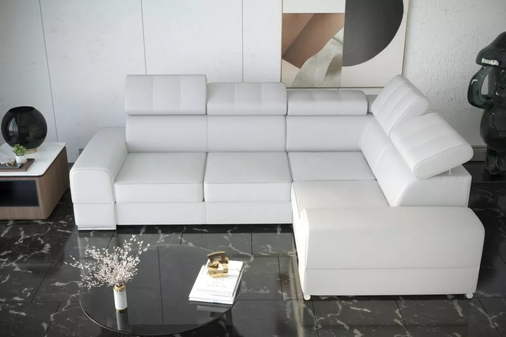 Dīvāns Royal 2 Relax standard · Balts · 210 × 280 × 79 cm