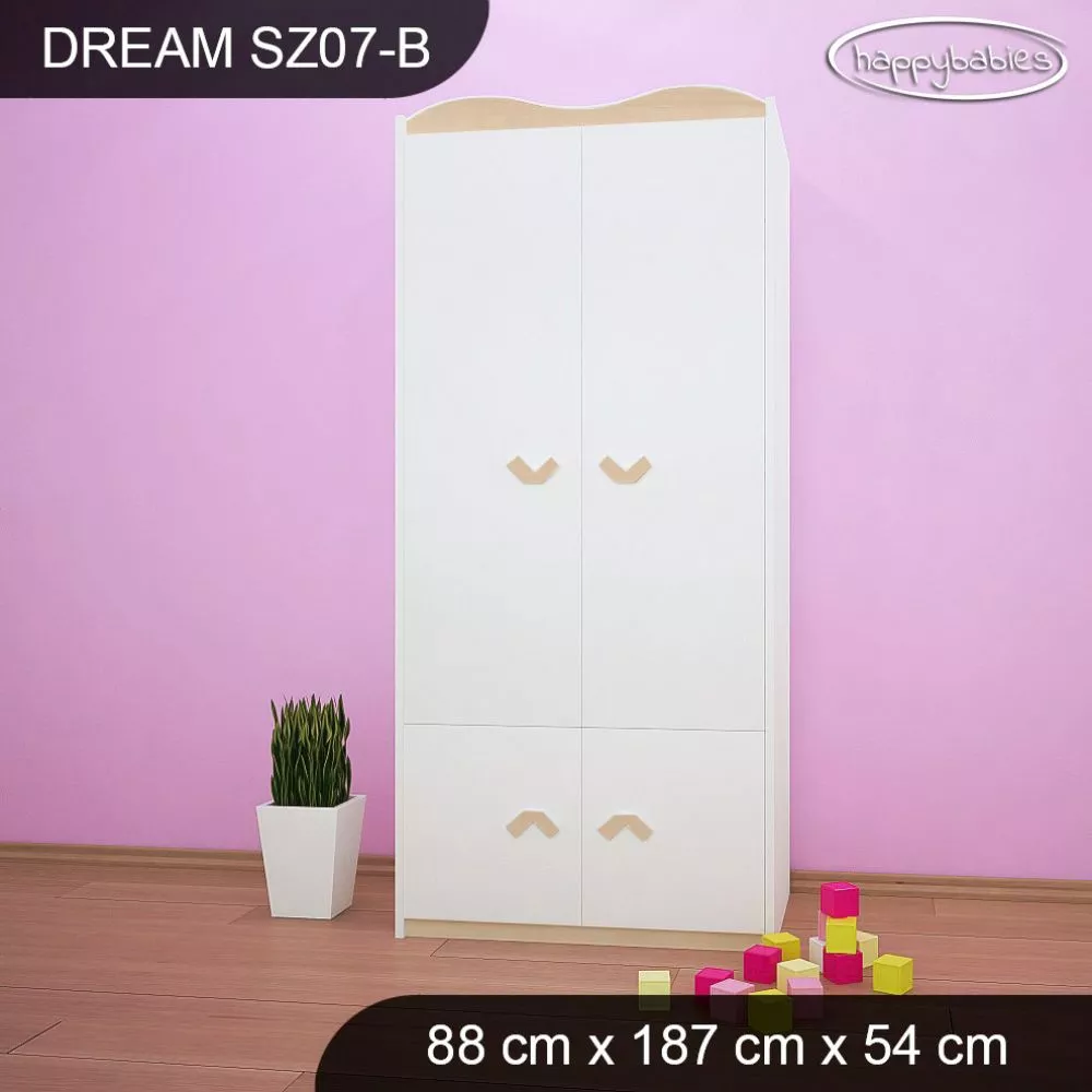 Bērnu skapis Dream SZ07-B · 88 × 54 × 187 cm
