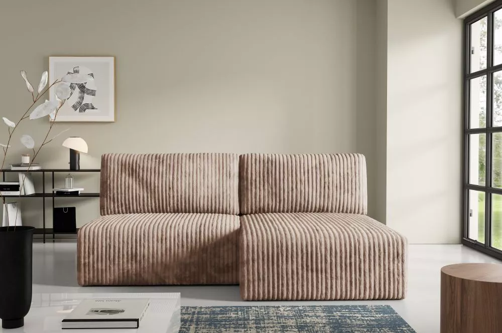 Dīvāns Bergamo Tilia standard · Bēšs · 149 × 210 × 70 cm
