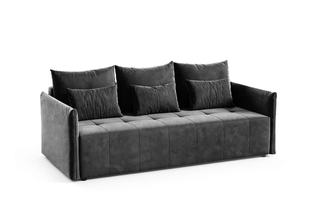 Dīvāns Beeniuu Standard · Grafīts · 105 × 222 × 82 cm